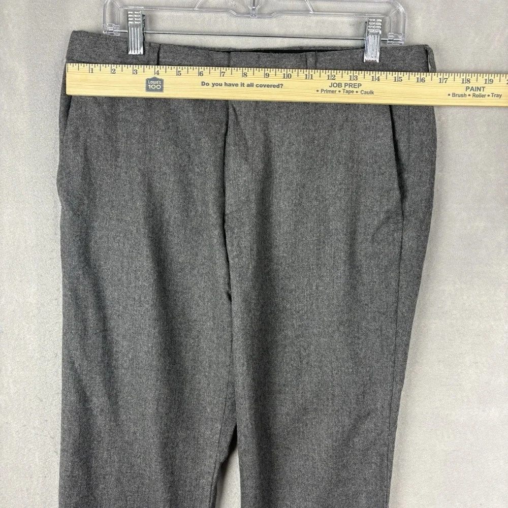 J.Crew Ludlow Vitale Barberis Canonico Pants Men’s 32x28 Gray Wool Trousers Slim